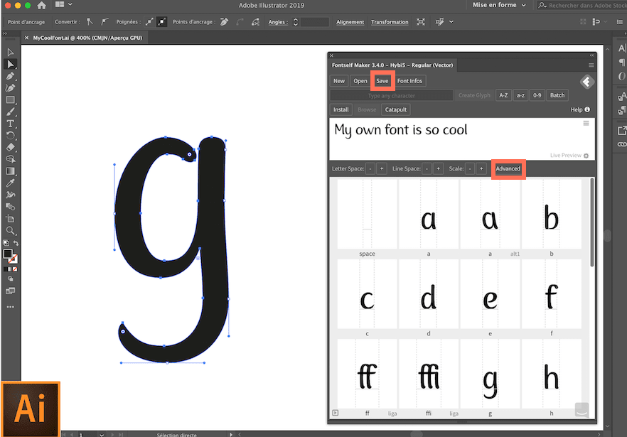  Скриншот расширения Fontself Maker "width =" 882 "height =" 615 "/> 
 
<figcaption> Интерфейс Fontself. Кнопка" Сохранить "позволяет экспортировать файл OTF. Кнопка" Дополнительно "позволяет вручную kern пар букв. В этой версии Fontself отсутствует кнопка Smart, но она будет рядом с Advanced. Image via Fontself. </figcaption></figure>
<p> Fontself предоставляет ряд вариантов для окончательной корректировки вашего шрифта. Вверху есть поле Live Preview, где вы можете набрать образцы фраз для проверки дизайна шрифта. Двойной щелчок по любой из букв позволит вам изменить их расположение с помощью клавиш со стрелками. </p>
<p> Одна из последних корректировок, которую вам нужно будет сделать, — это кернинг, или расстояние между буквами. У Fontself есть удобная кнопка автоматического кернинга (с надписью «Smart»), расположенная под Live Preview, и это сэкономит вам много времени. Но когда дело доходит до дизайна, человеческий глаз всегда будет более точным, чем компьютер, поэтому рядом с кнопкой Smart вы найдете кнопку с надписью «Advanced». Это перенесет вас в другое окно, где буквы сгруппированы в пары кернинга, которые вы можете настроить вручную. Это может занять много времени, но помните: даже самый красивый шрифт может испортиться из-за тесноты букв и плохого кернинга. </p>
<figure data-id=