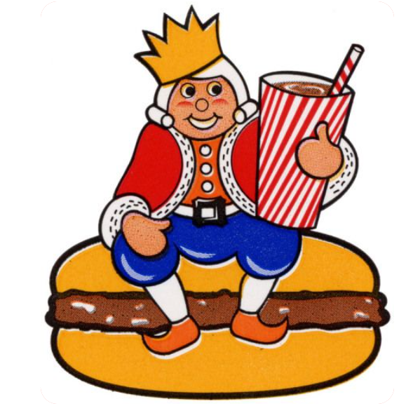  Логотип Burger King 1955-1968 