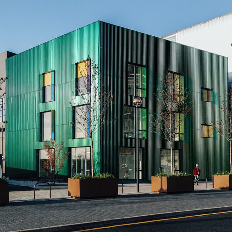 Здания C2 и D2, созданные студией Mole Architects для дизайн-квартала в Лондоне
