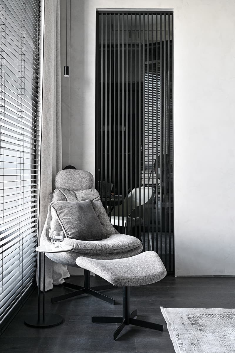 Гармония бетона и природных фактур в интерьере просторной квартиры – проект DKart Design Studio
