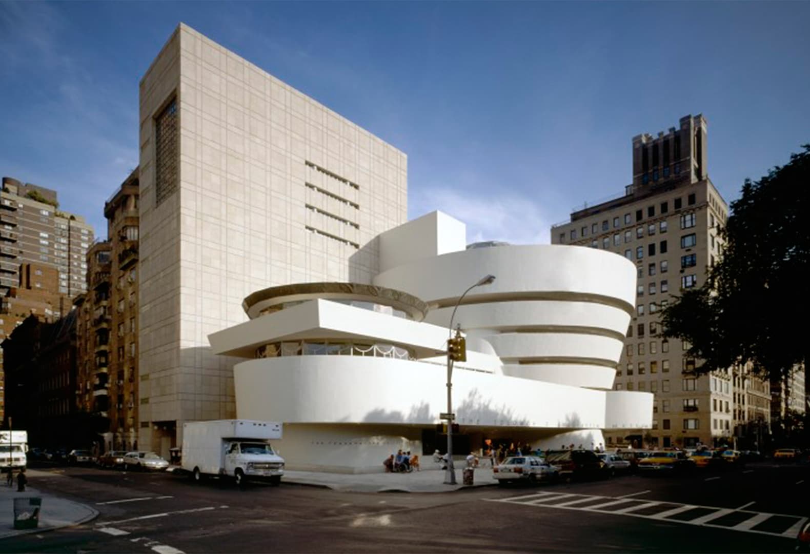 Музей Соломона Гуггенхайма в Нью-Йорке, 1956. Фото: David Heald; © Solomon R. Guggenheim Foundation; Unsplash