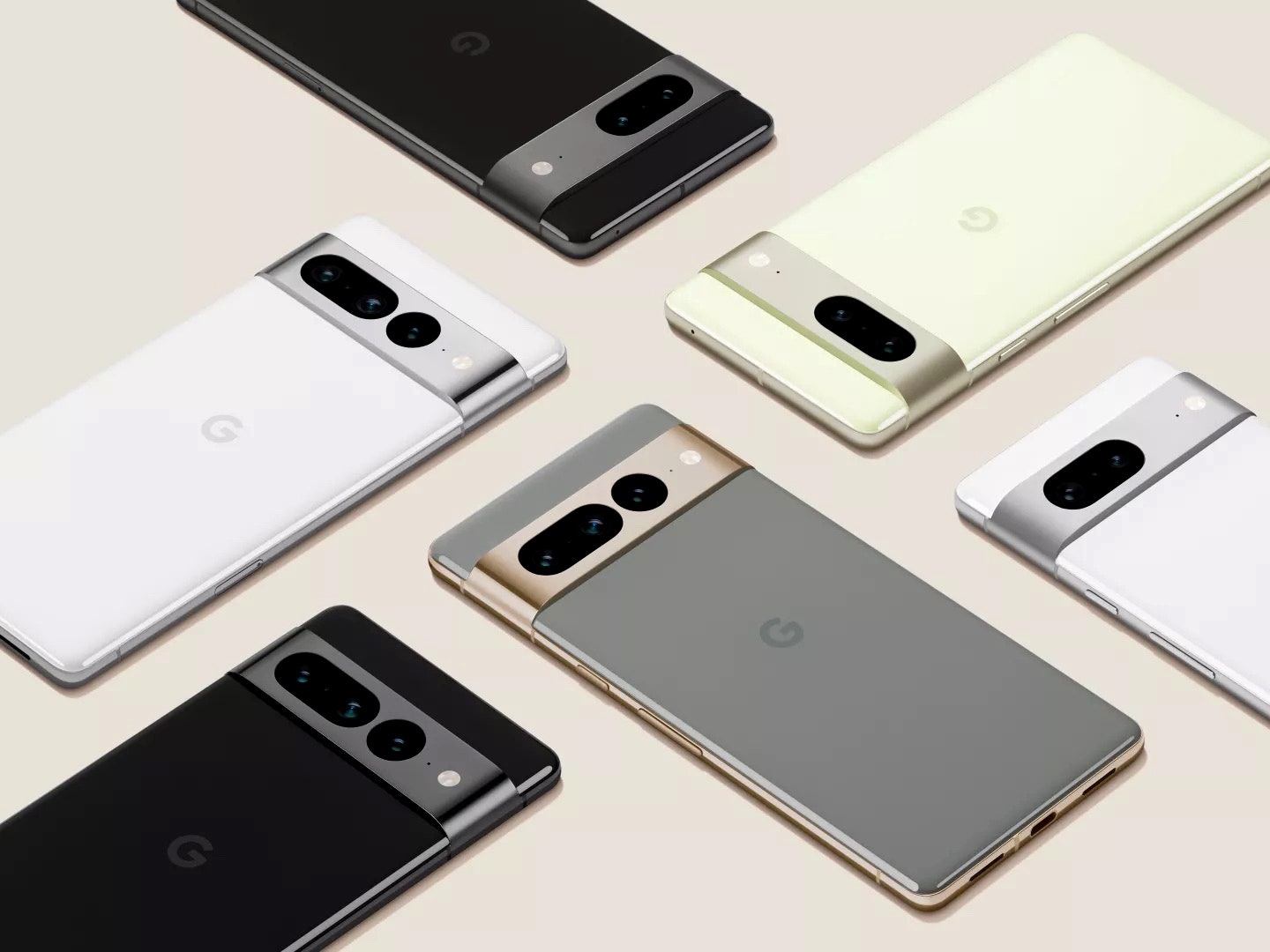 Телефоны Google Pixel 7 и 7 Pro