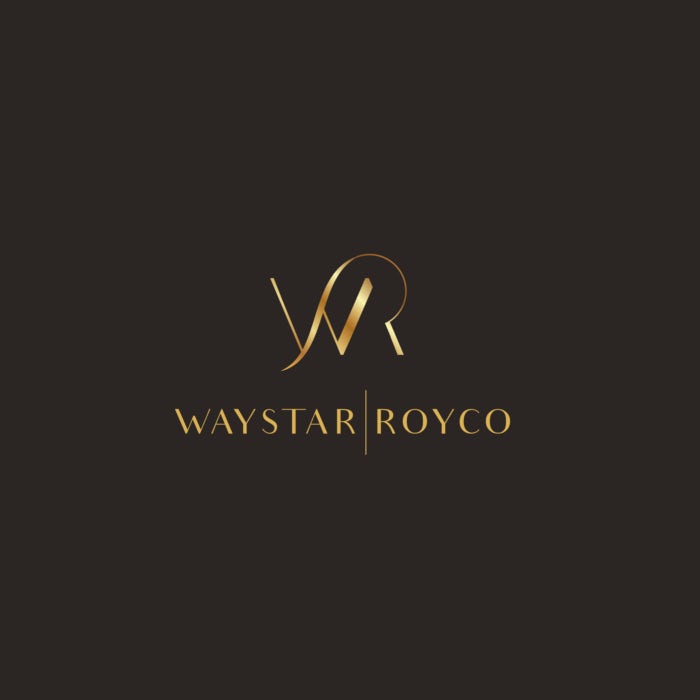 Логотип Waystar Royco переосмыслен в стиле современного ар-деко