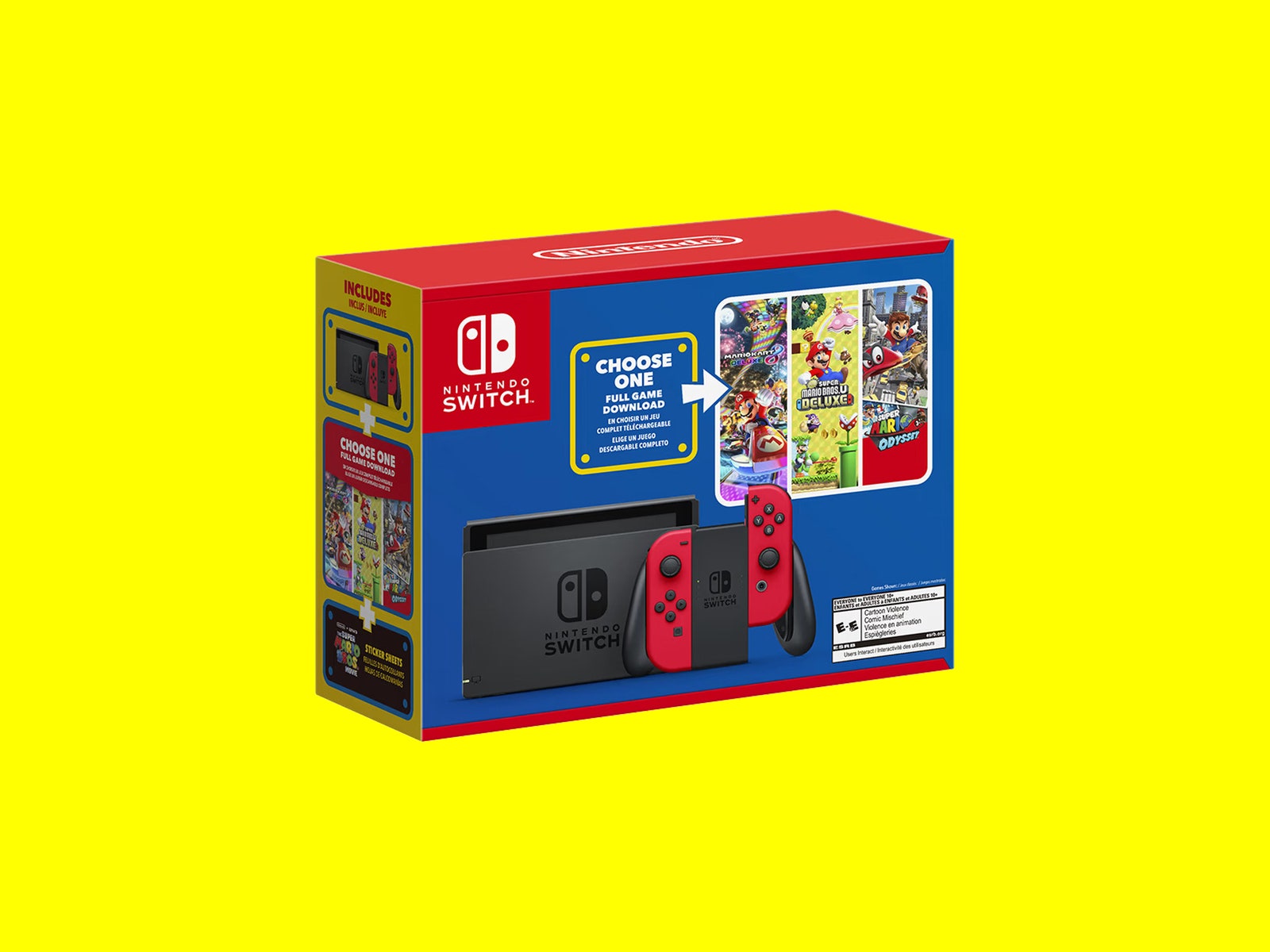Коробка Nintendo Switch