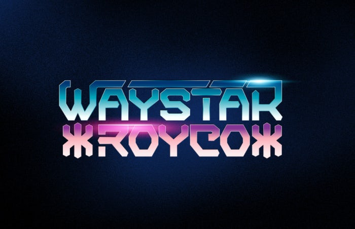 Логотип Waystar Royco переосмыслен в духе научной фантастики