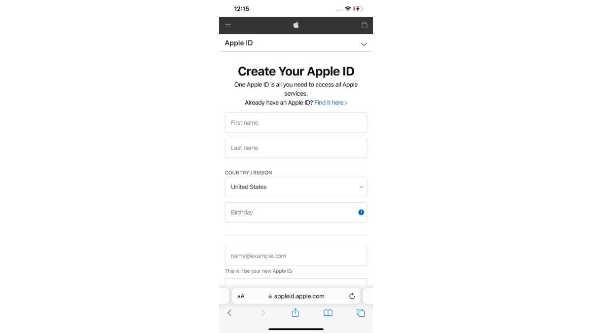 HBO Max создает скриншот вашего Apple ID 