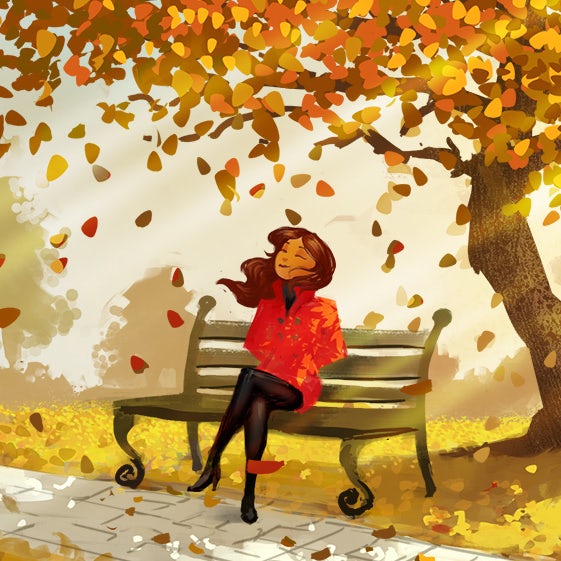 Осенняя иллюстрация