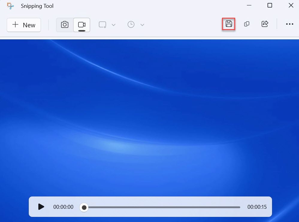 Метод записи экрана Windows 11