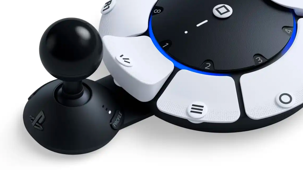 презентация PlayStation 2023;  новый круглый игровой контроллер
