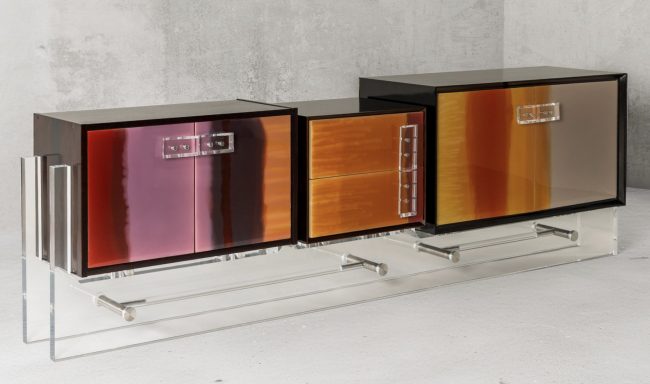 Draga & Aurel показали коллекцию мебели из муранского стекла, смолы