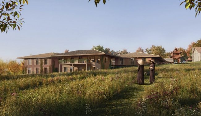 MVRDV преобразит буддийский монастырь во Франции