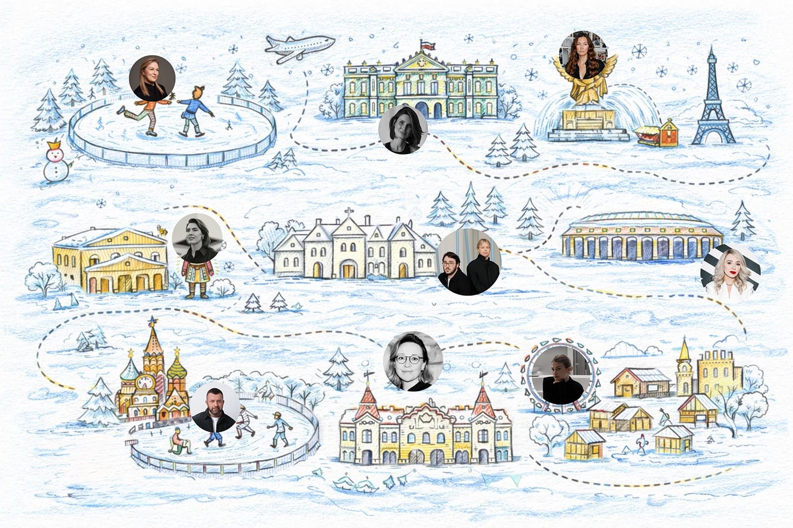 Где искать ощущение праздника: 9 авторских маршрутов