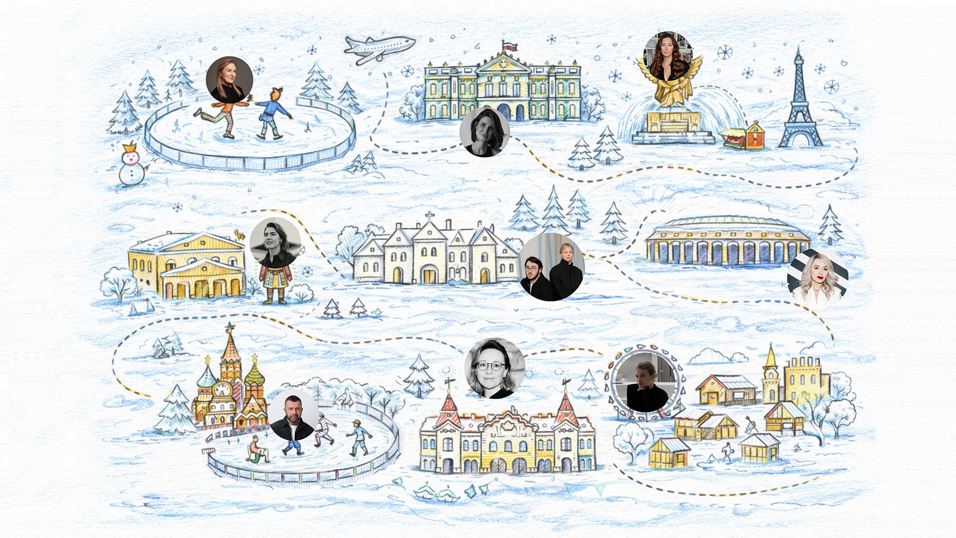 Где искать ощущение праздника: 9 авторских маршрутов